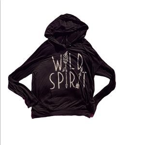 Hippie Chic Women’s “Wild Spirit” Ultra Thin Hoodie Size Large